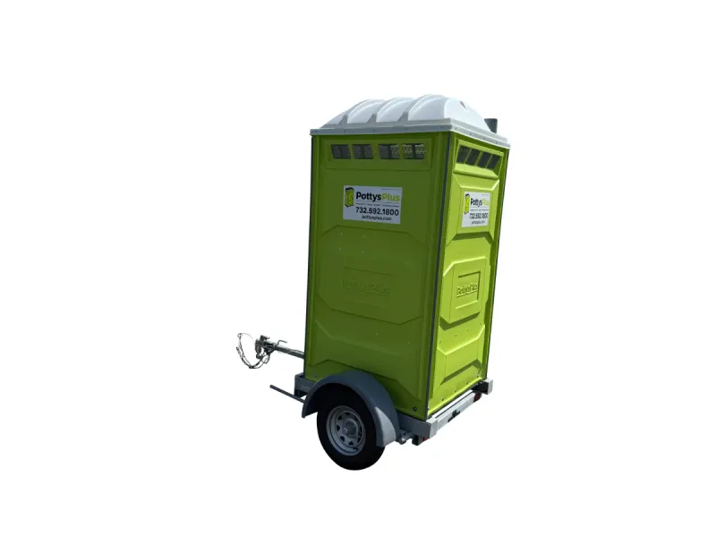 On-the-Go Trailer-Mounted Porta Potty