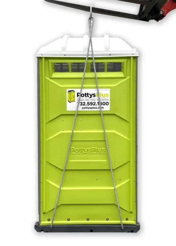 Crane-Sling Porta Potty